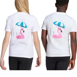 NWT Adidas Messi Soccer White T-Shirt with Graphic Design Sz XL